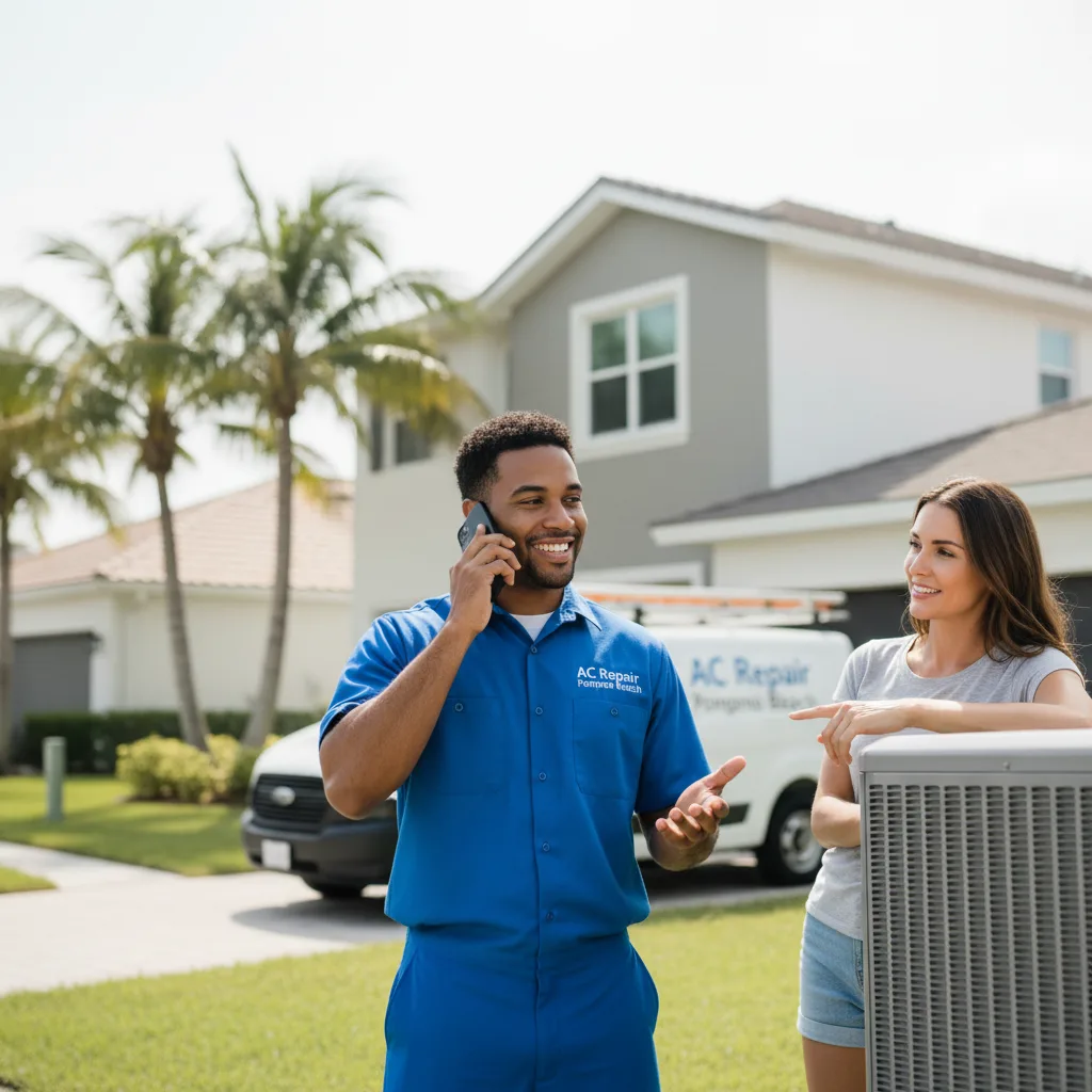 AC Repair Pompano Beach customer support in Honey Grove
